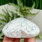 Howlite Heart Healing Crystal Carving 174g