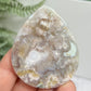 Flower Agate Gemstone Cabochon DIY Jewellery Making Wire Wrapping Crystal 42g