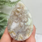 Flower Agate Gemstone Cabochon DIY Jewellery Making Wire Wrapping Crystal 42g