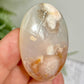 Flower Agate Gemstone Cabochon DIY Jewellery Making Wire Wrapping Crystal 22g