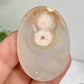 Flower Agate Gemstone Cabochon DIY Jewellery Making Wire Wrapping Crystal 22g