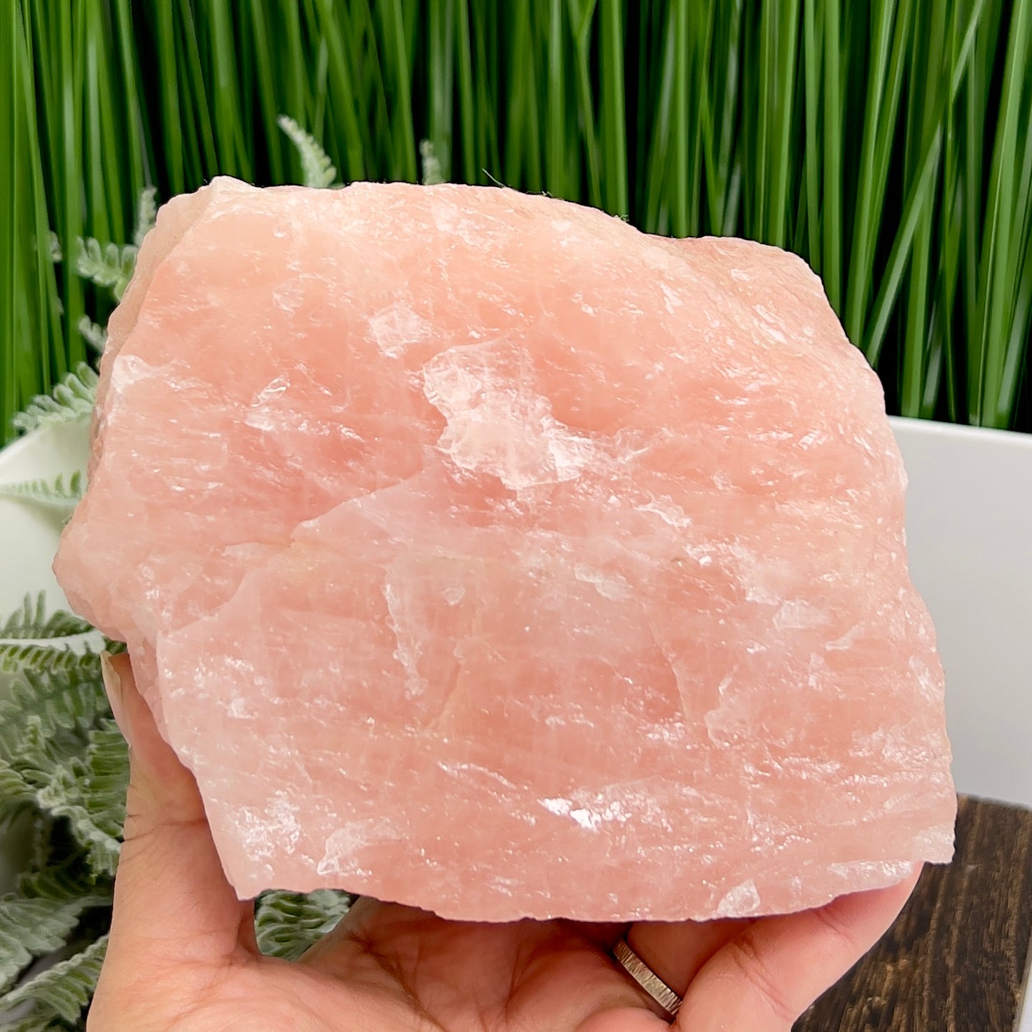 Rose Quartz High Quality Natural Raw Specimen Crystal 2018g
