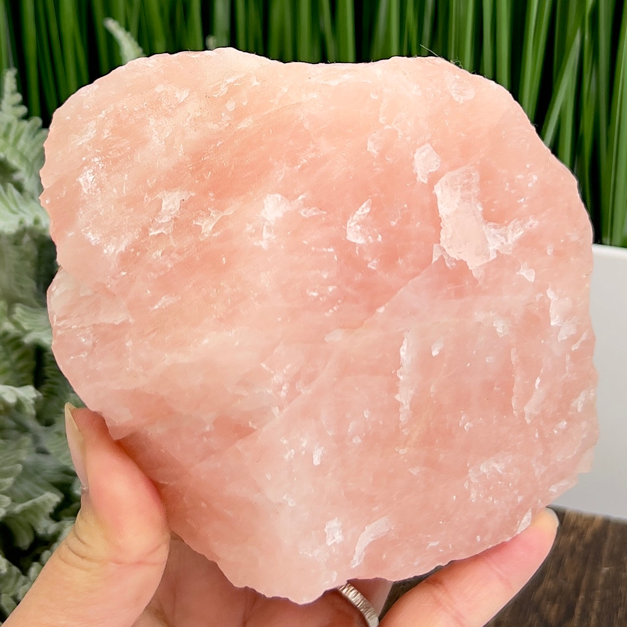 Rose Quartz High Quality Natural Raw Specimen Crystal 2018g