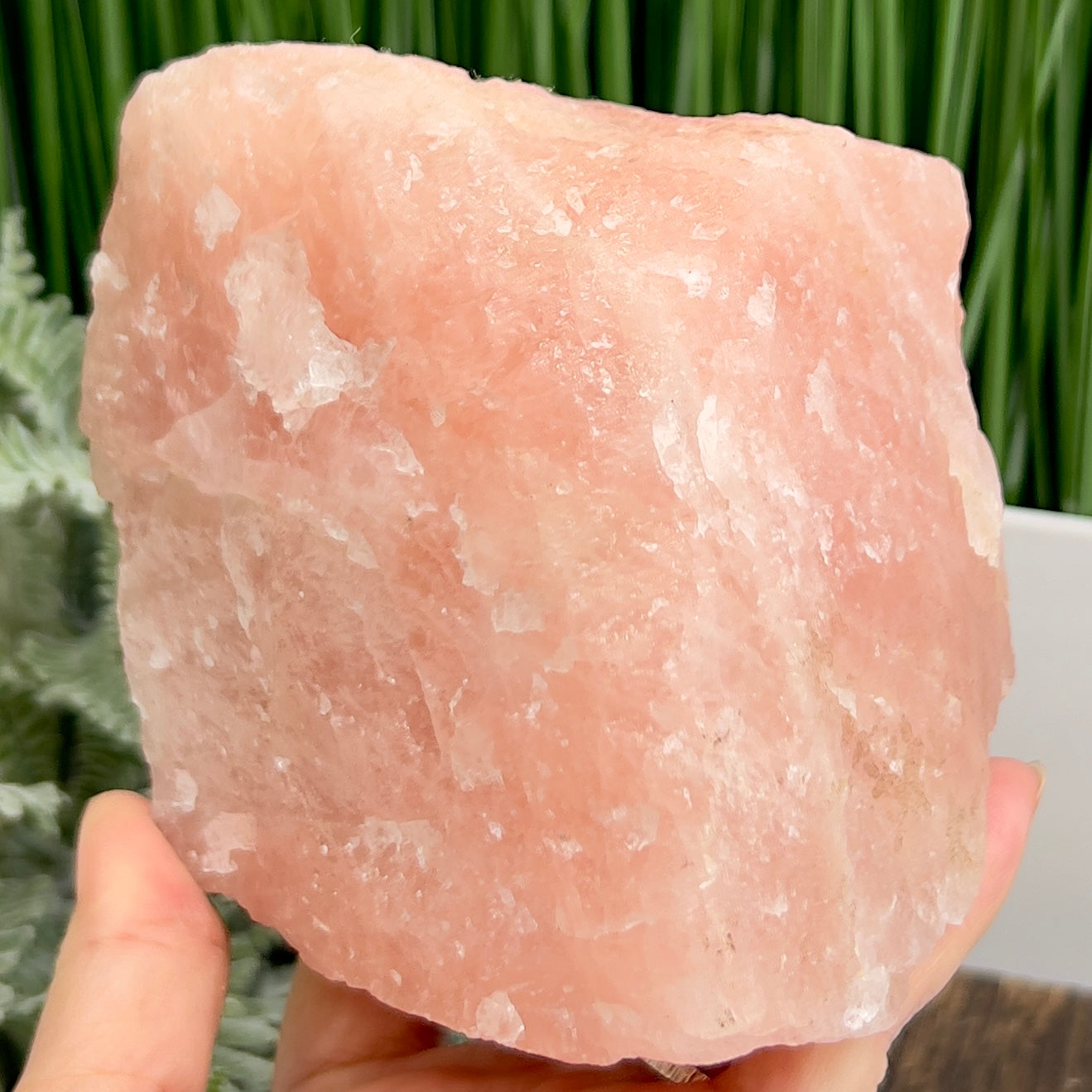 Rose Quartz High Quality Natural Raw Specimen Crystal 2018g