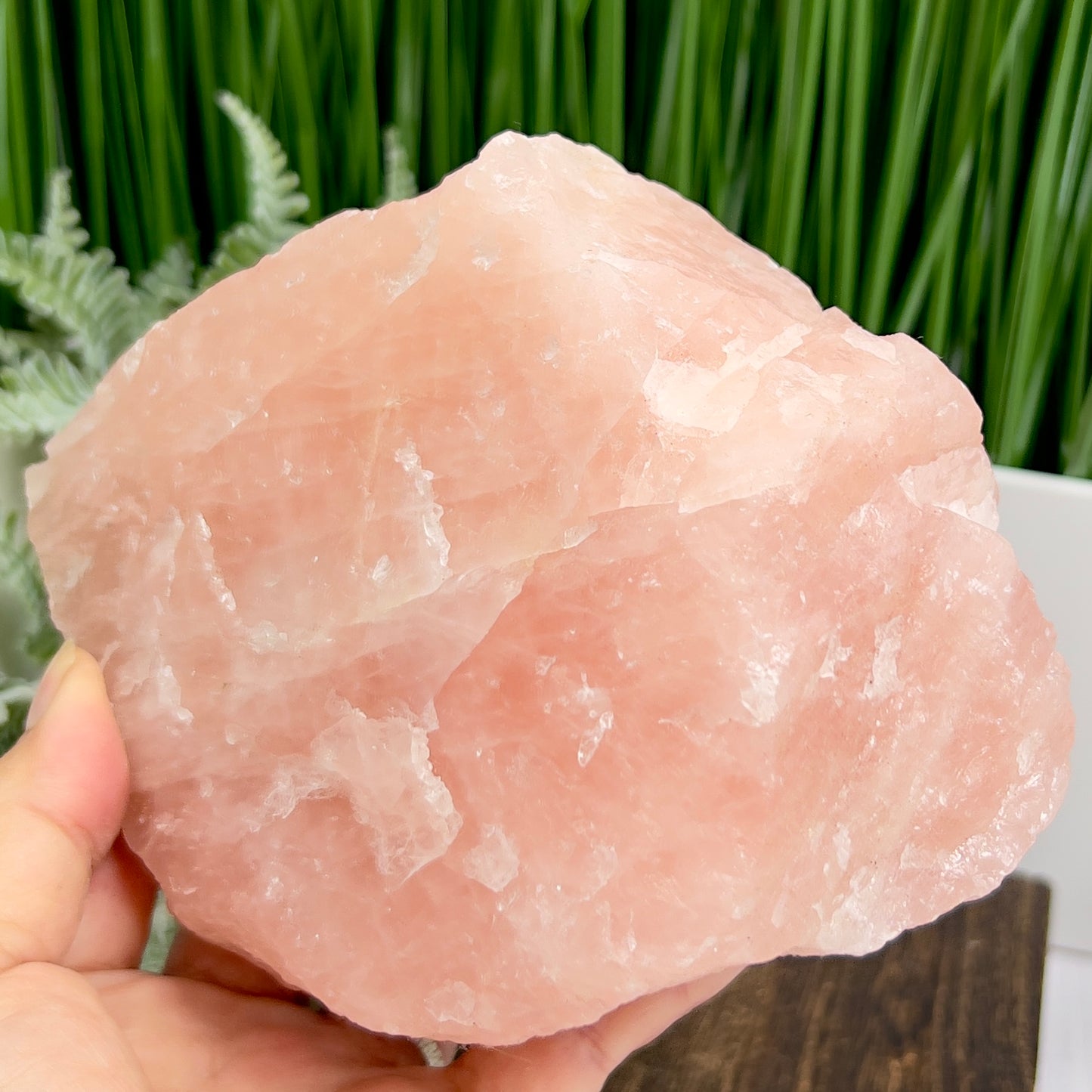 Rose Quartz High Quality Natural Raw Specimen Crystal 2018g