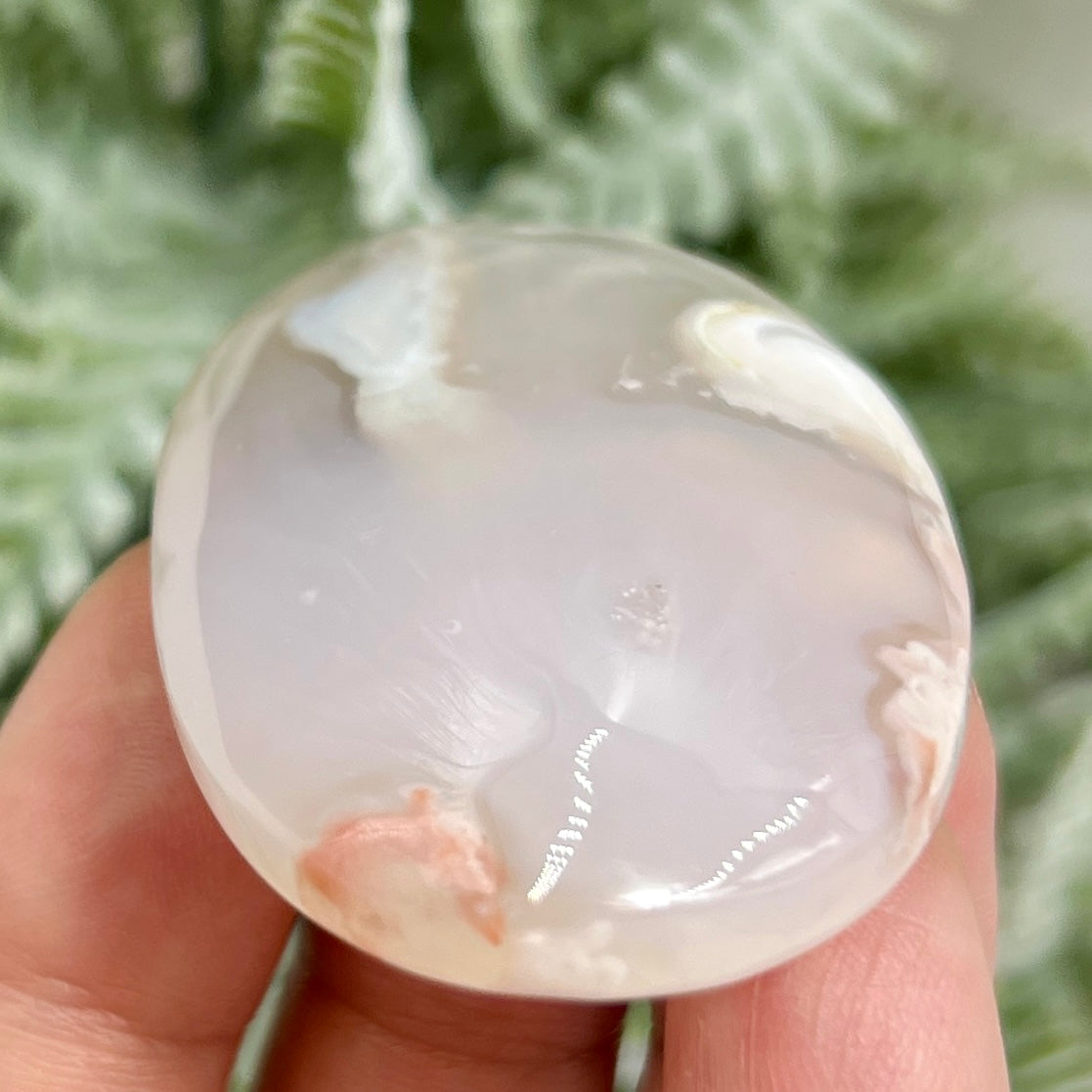 Flower Agate Gemstone Cabochon DIY Jewellery Making Wire Wrapping Crystal 40g