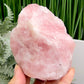 Rose Quartz High Quality Natural Raw Specimen Crystal 666g