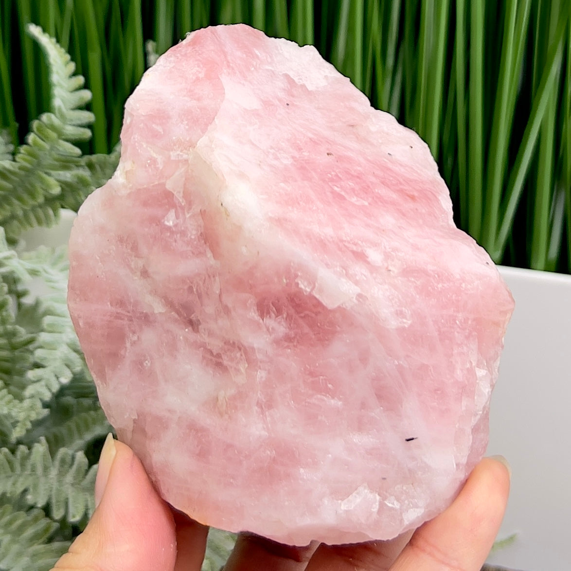 Rose Quartz High Quality Natural Raw Specimen Crystal 666g