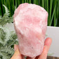 Rose Quartz High Quality Natural Raw Specimen Crystal 666g