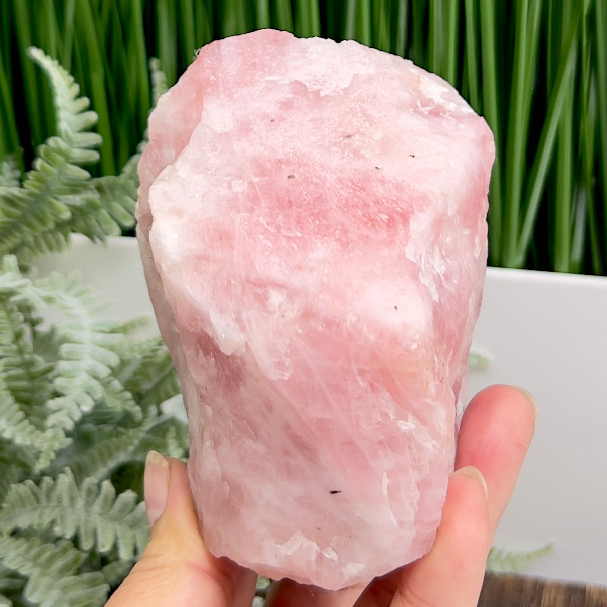 Rose Quartz High Quality Natural Raw Specimen Crystal 666g
