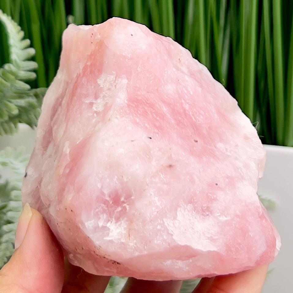 Rose Quartz High Quality Natural Raw Specimen Crystal 666g