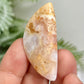 Flower Agate Gemstone Cabochon DIY Jewellery Making Wire Wrapping Crystal 14g