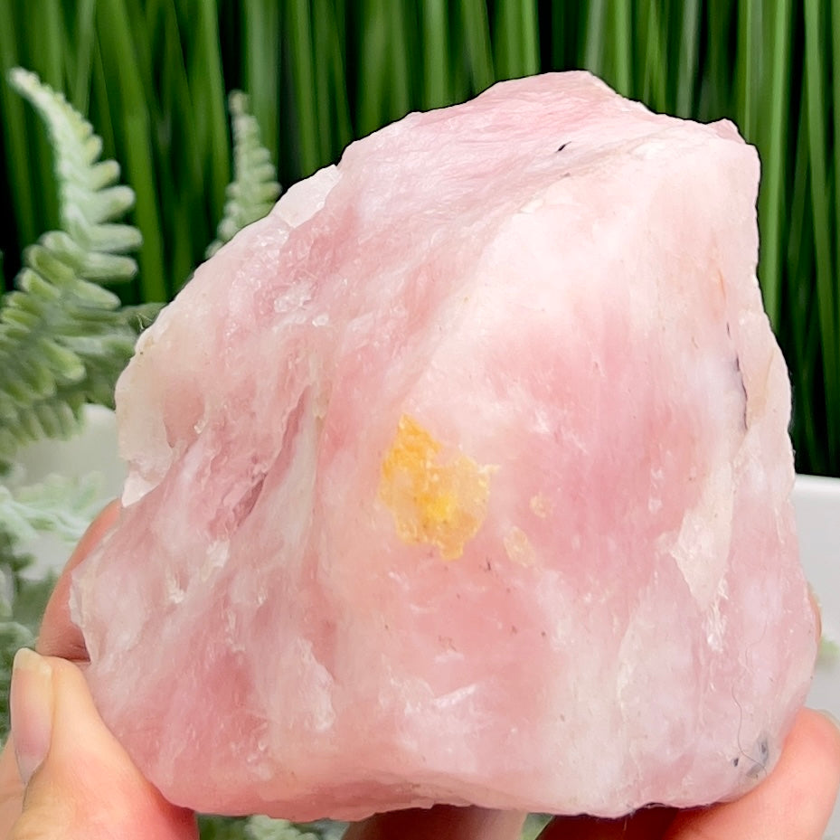 Rose Quartz High Quality Natural Raw Specimen Crystal 666g