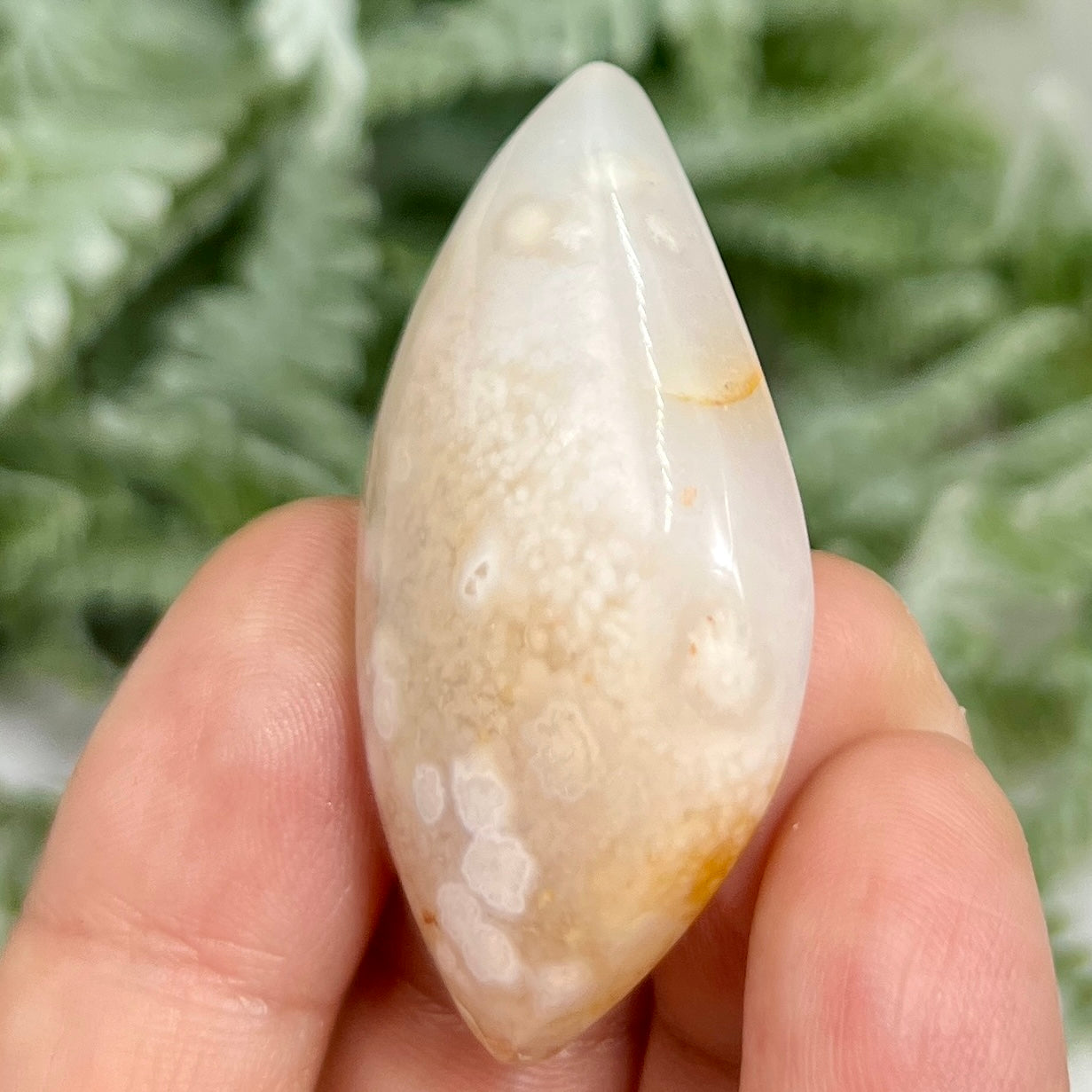 Flower Agate Gemstone Cabochon DIY Jewellery Making Wire Wrapping Crystal 20g