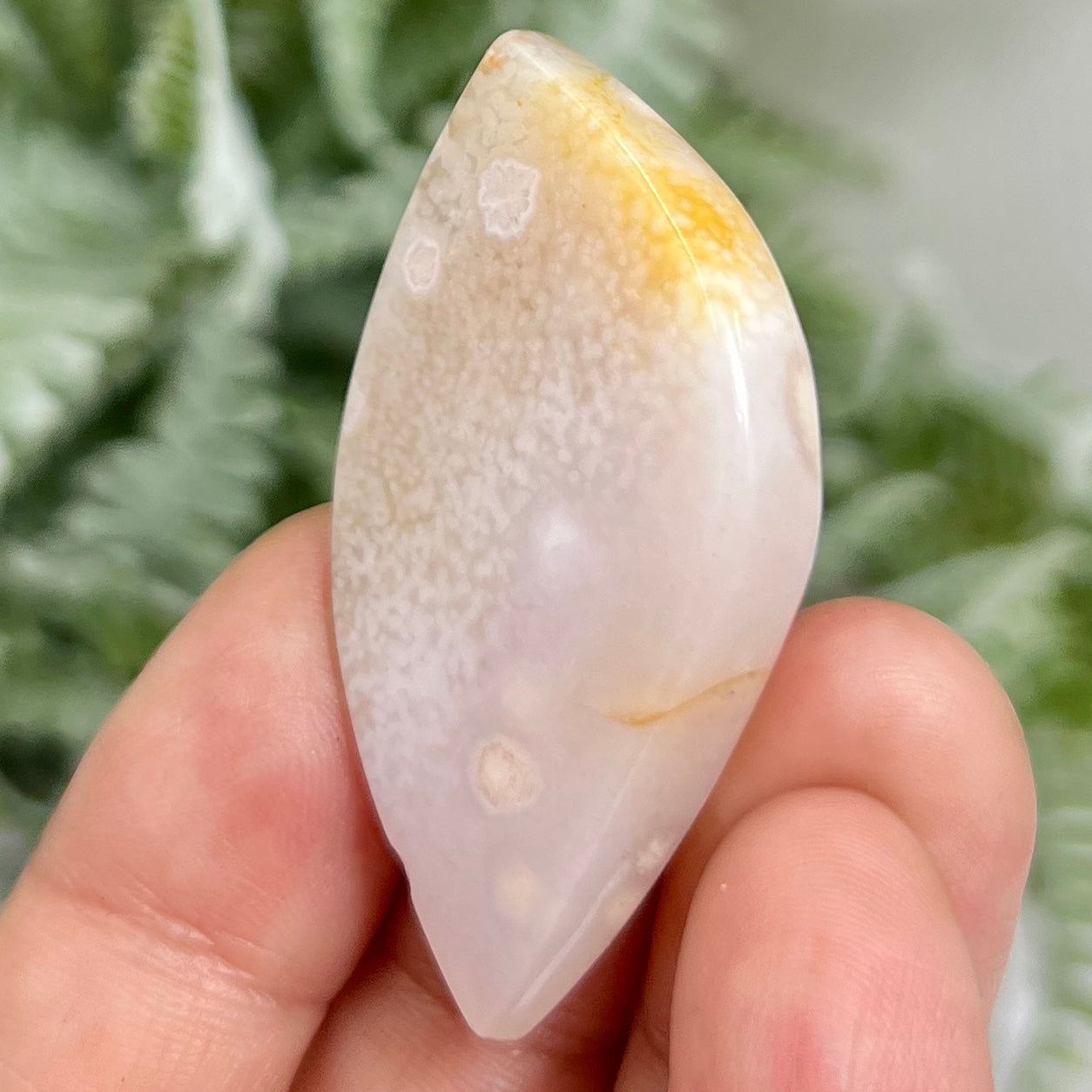 Flower Agate Gemstone Cabochon DIY Jewellery Making Wire Wrapping Crystal 20g