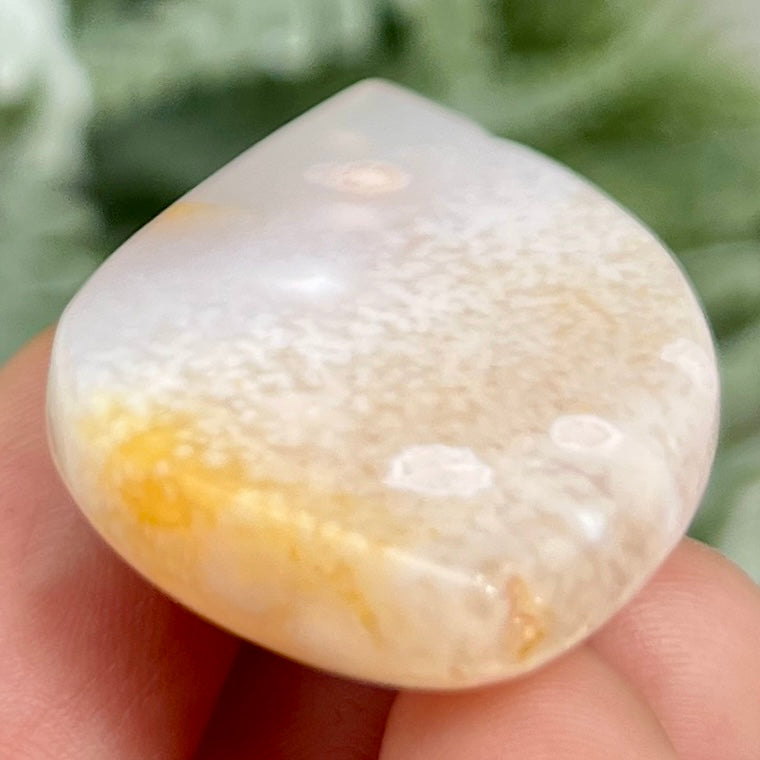 Flower Agate Gemstone Cabochon DIY Jewellery Making Wire Wrapping Crystal 20g