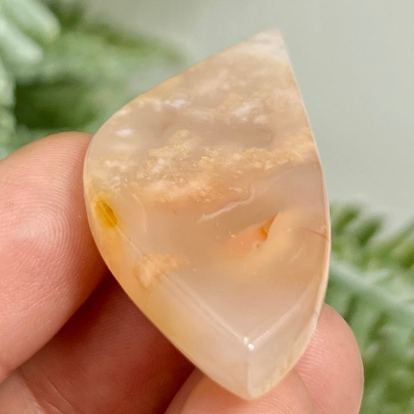 Flower Agate Gemstone Cabochon DIY Jewellery Making Wire Wrapping Crystal 20g