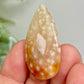 Flower Agate Gemstone Cabochon DIY Jewellery Making Wire Wrapping Crystal 12g