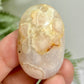 Flower Agate Gemstone Cabochon DIY Jewellery Making Wire Wrapping Crystal 18g