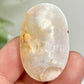 Flower Agate Gemstone Cabochon DIY Jewellery Making Wire Wrapping Crystal 18g