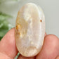 Flower Agate Gemstone Cabochon DIY Jewellery Making Wire Wrapping Crystal 18g