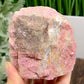 Rhodonite Natural Raw Specimen Crystal 746g