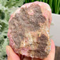 Rhodonite Natural Raw Specimen Crystal 746g