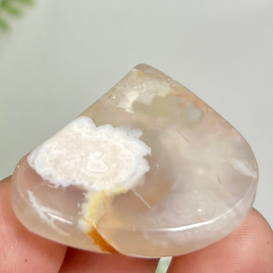 Flower Agate Gemstone Cabochon DIY Jewellery Making Wire Wrapping Crystal 20g