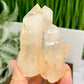 Clear Quartz Cluster Natural Raw Specimen Crystal 220g