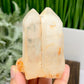 Clear Quartz Cluster Natural Raw Specimen Crystal 220g