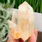 Clear Quartz Cluster Natural Raw Specimen Crystal 220g