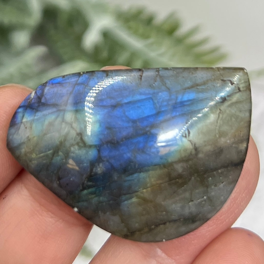 Labradorite Gemstone Cabochon DIY Jewellery Making Wire Wrapping Crystal 16g