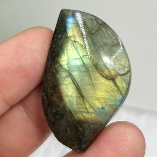Labradorite Gemstone Cabochon DIY Jewellery Making Wire Wrapping Crystal 16g