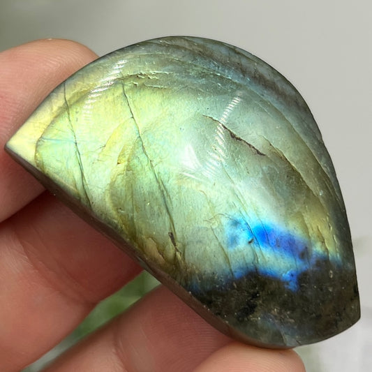 Labradorite Gemstone Cabochon DIY Jewellery Making Wire Wrapping Crystal 20g