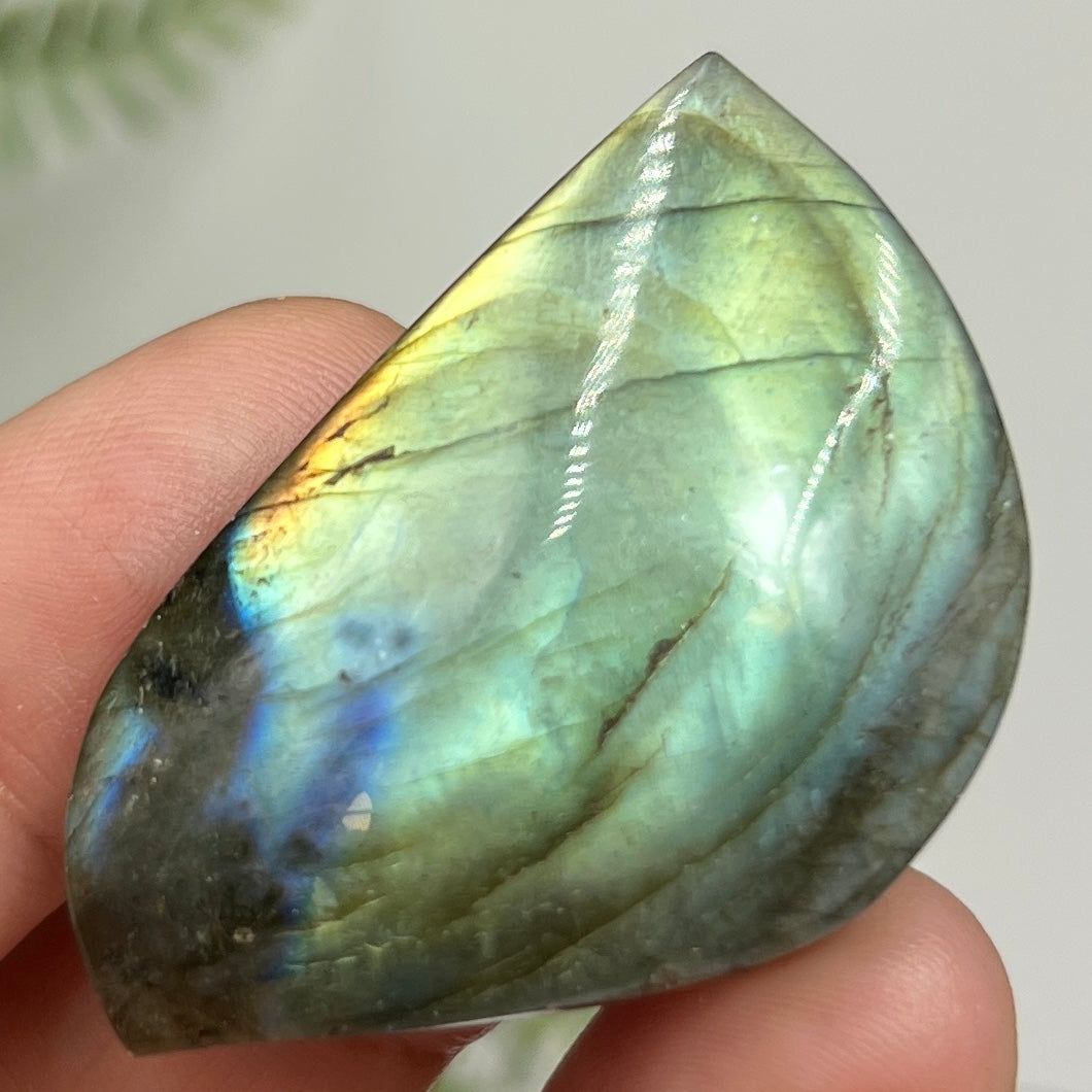 Labradorite Gemstone Cabochon DIY Jewellery Making Wire Wrapping Crystal 20g