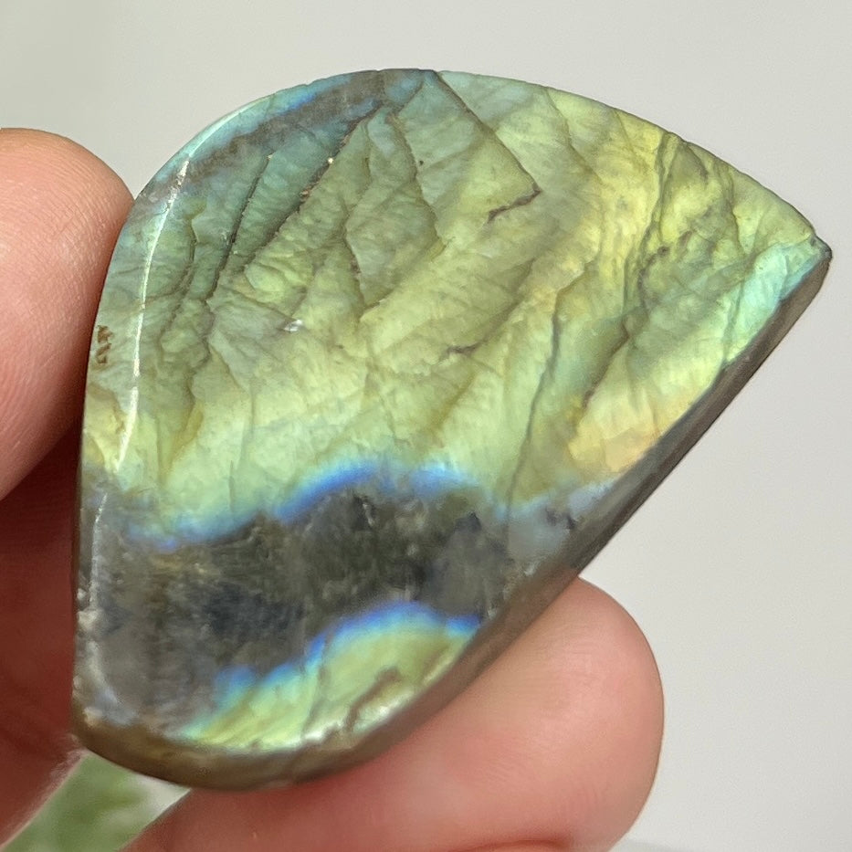 Labradorite Gemstone Cabochon DIY Jewellery Making Wire Wrapping Crystal 20g
