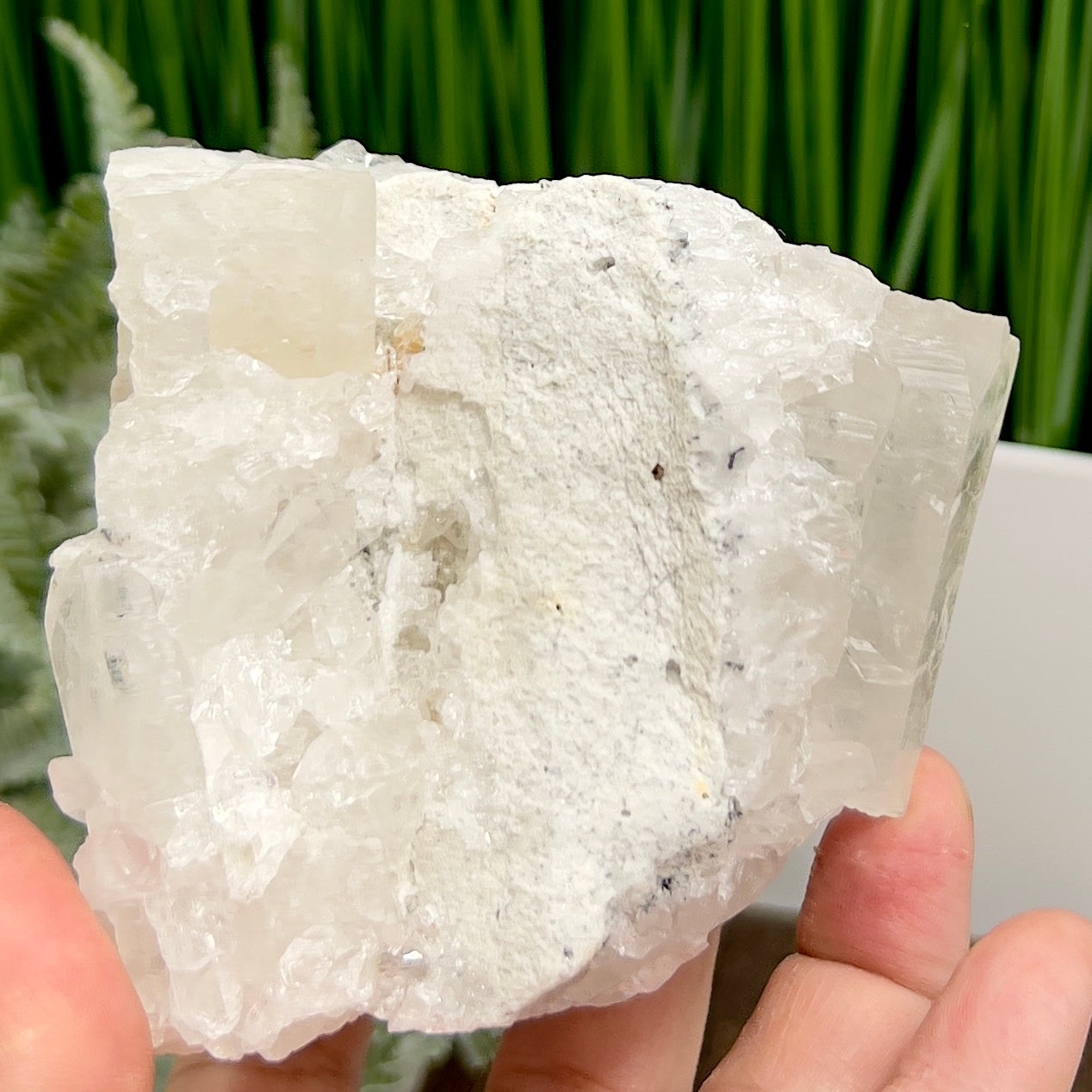 Clear Quartz Cluster Natural Raw Specimen Crystal 460g