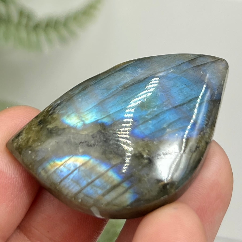 Labradorite Gemstone Cabochon DIY Jewellery Making Wire Wrapping Crystal 18g
