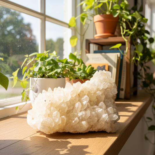 Citrine Rare Natural Cluster Crystal Specimen Untreated 2008g