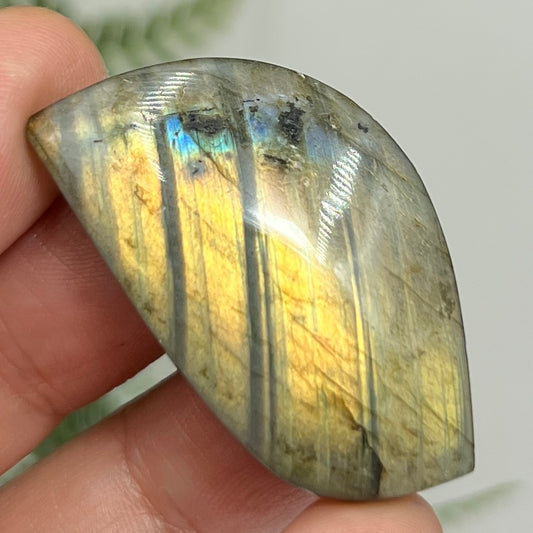Labradorite Gemstone Cabochon DIY Jewellery Making Wire Wrapping Crystal 14g