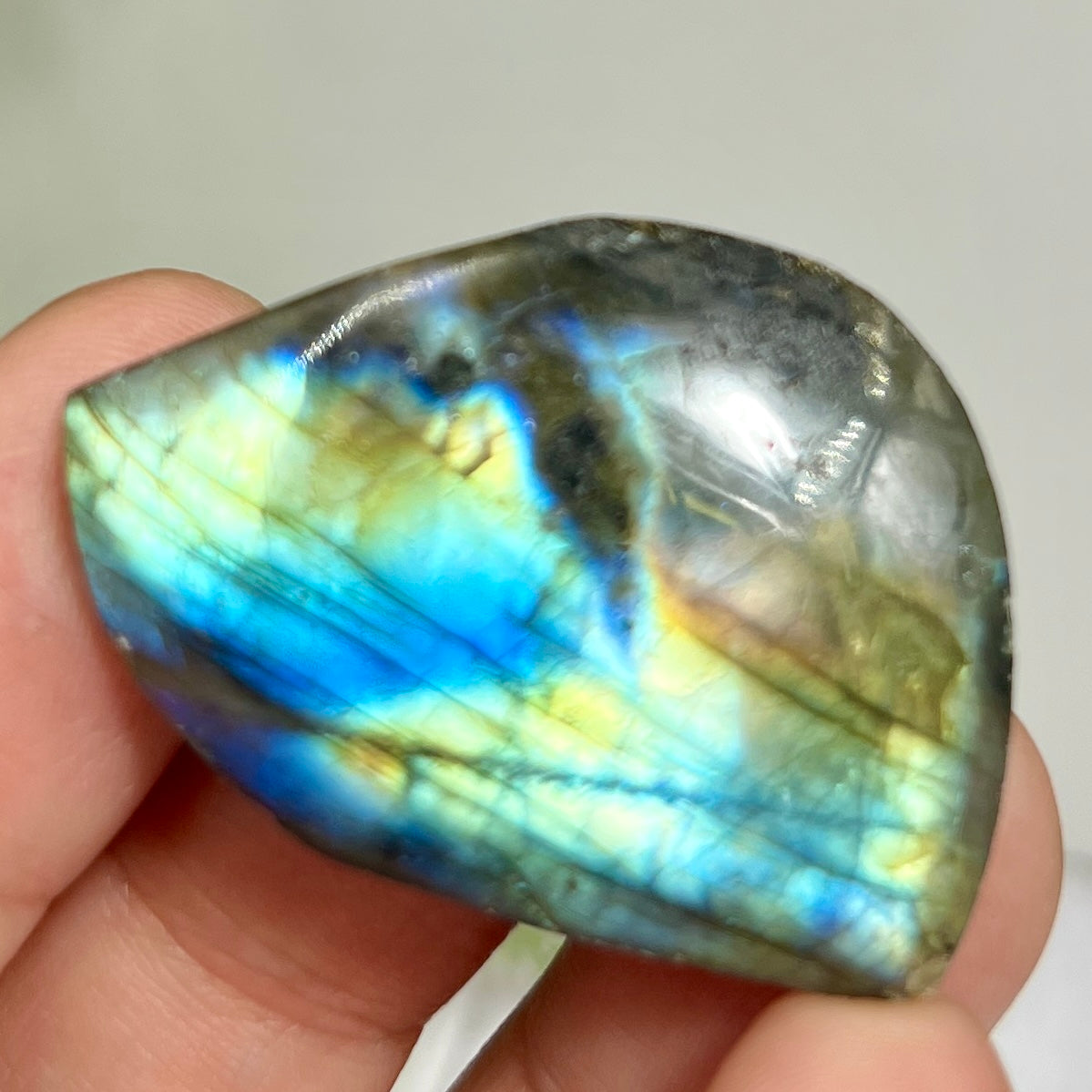 Labradorite Gemstone Cabochon DIY Jewellery Making Wire Wrapping Crystal 10g
