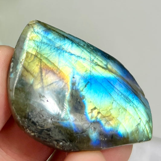 Labradorite Gemstone Cabochon DIY Jewellery Making Wire Wrapping Crystal 10g