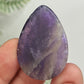 Chevron Dream Amethyst Gemstone Cabochon DIY Jewellery Making Wire Wrapping 14g