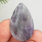 Chevron Dream Amethyst Gemstone Cabochon DIY Jewellery Making Wire Wrapping 8g