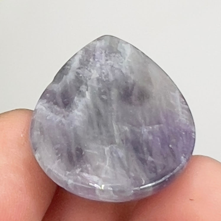 Chevron Dream Amethyst Gemstone Cabochon DIY Jewellery Making Wire Wrapping 8g