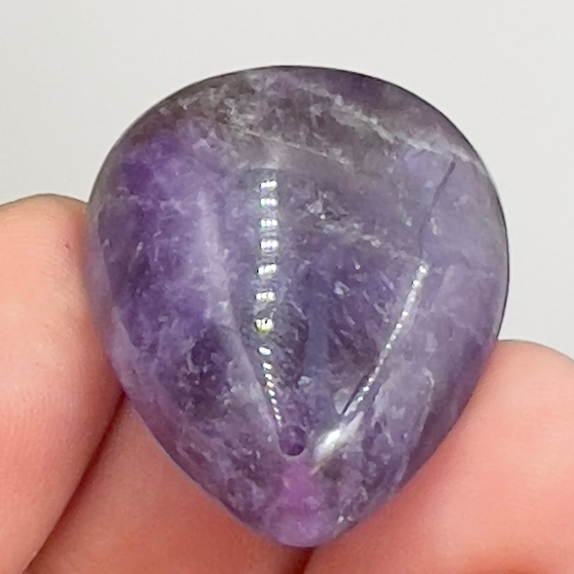 Chevron Dream Amethyst Gemstone Cabochon DIY Jewellery Making Wire Wrapping 10g