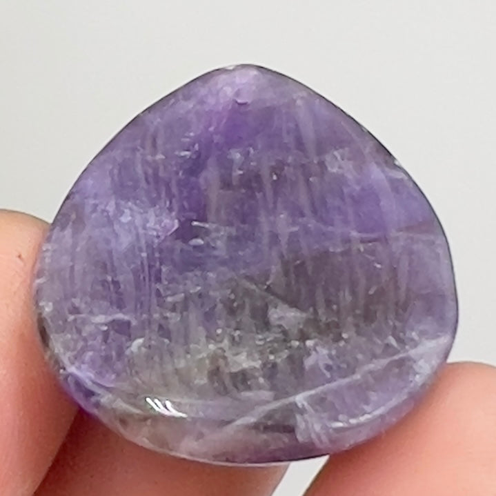 Chevron Dream Amethyst Gemstone Cabochon DIY Jewellery Making Wire Wrapping 10g