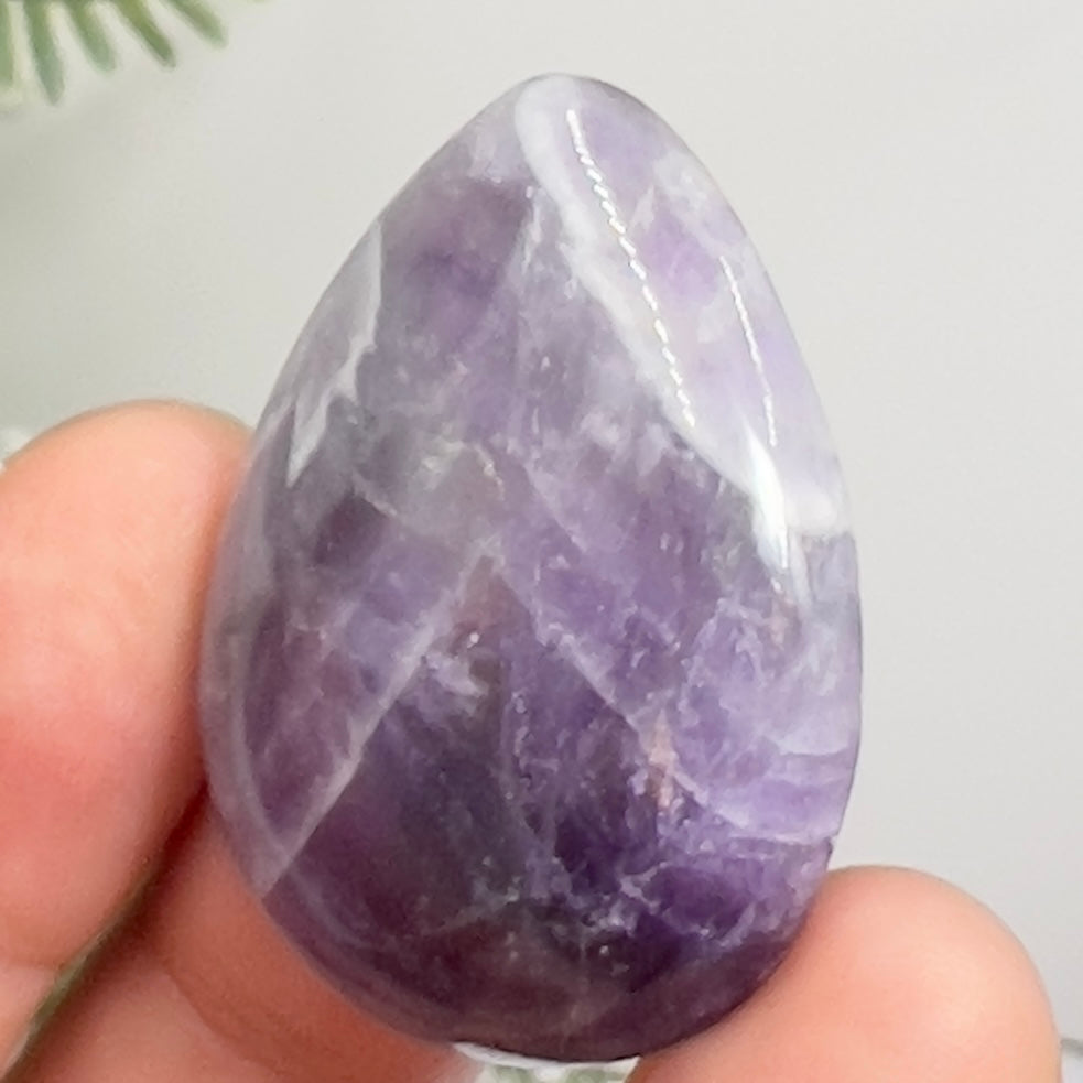 Chevron Dream Amethyst Gemstone Cabochon DIY Jewellery Making Wire Wrapping 14g