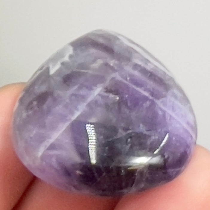 Chevron Dream Amethyst Gemstone Cabochon DIY Jewellery Making Wire Wrapping 14g