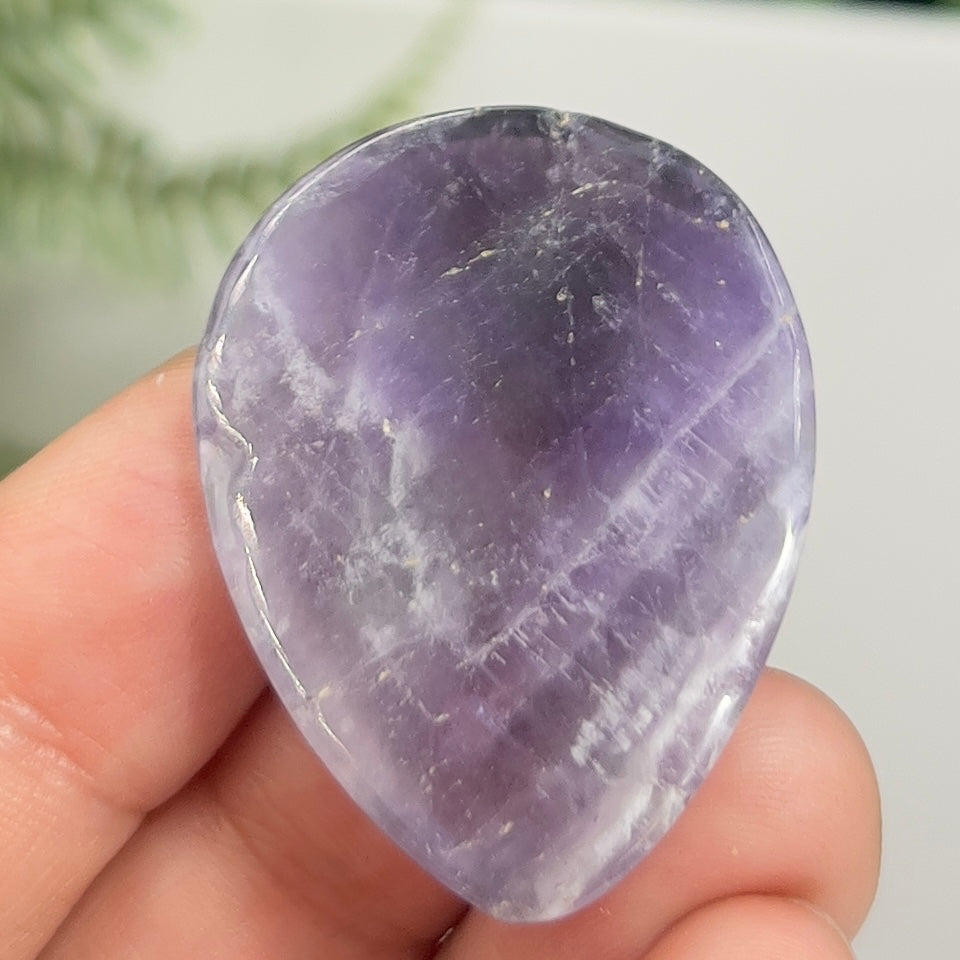 Chevron Dream Amethyst Gemstone Cabochon DIY Jewellery Making Wire Wrapping 14g